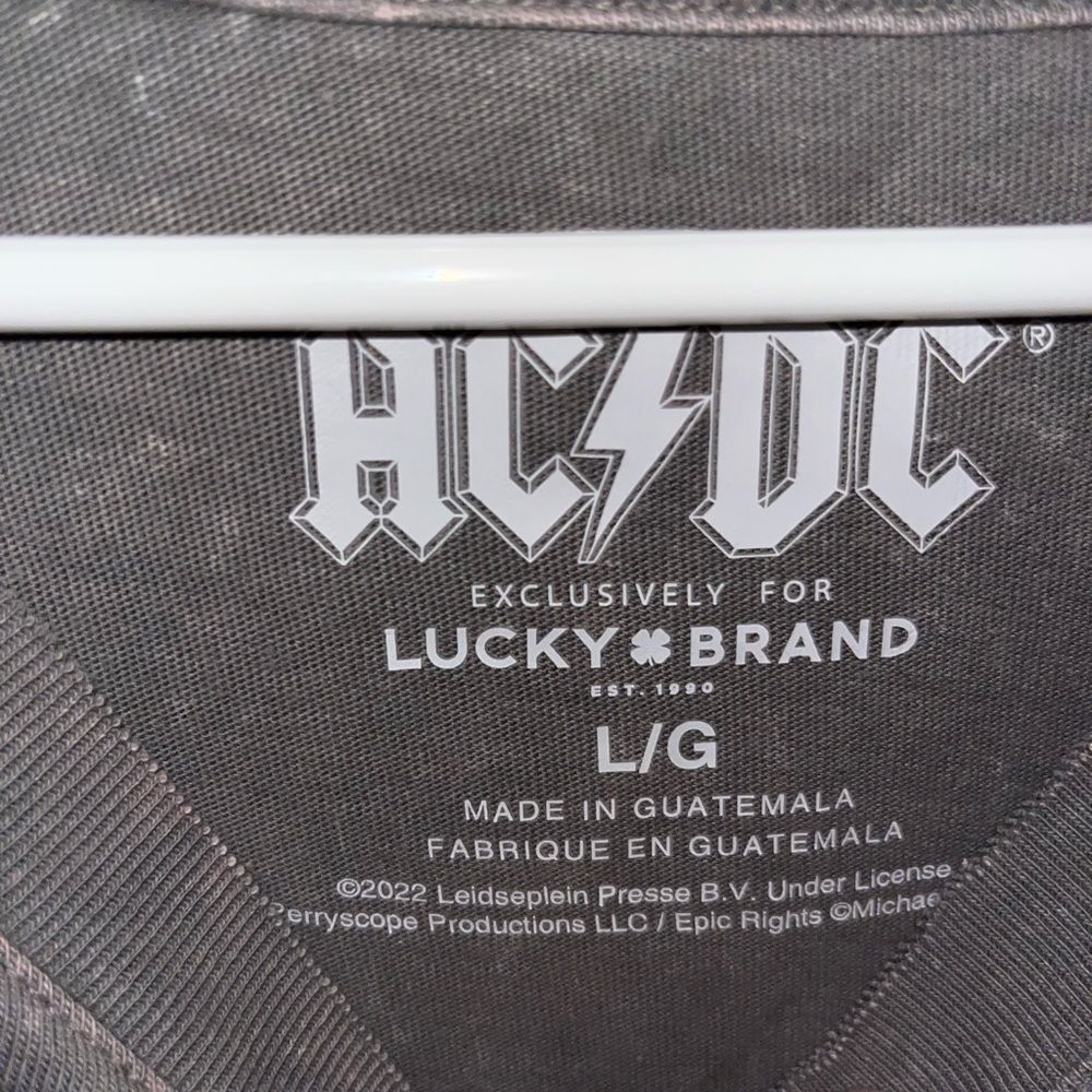 NWT Lucky Brand AC/DC Top - Picture 7 of 7